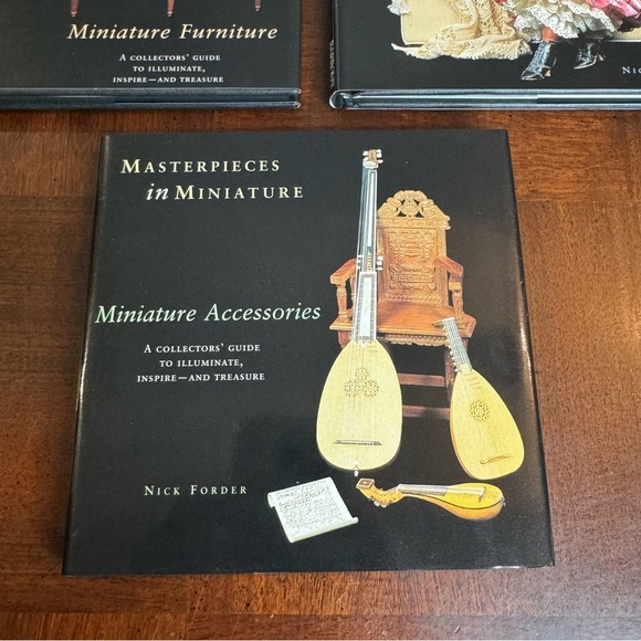 Masterpieces in Miniature Dollhouses by Nick Forder 3 Volumes Books Boxed Set - Picture 6 of 14